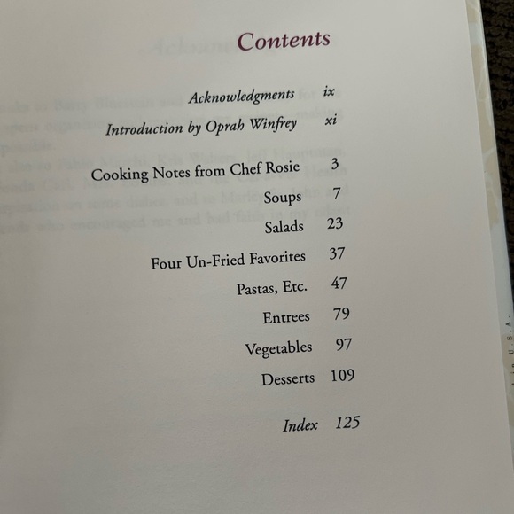 In the Kitchen with Rosie: Oprah's Favorite Recipes Cookbook - Picture 5 of 5